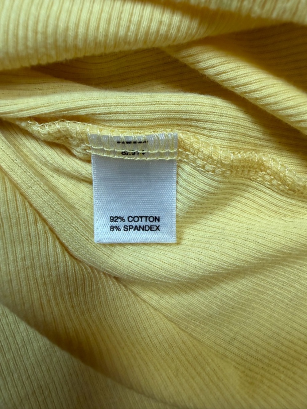 Butter Yellow Ribbed Racerback Tank Sun Dress - Picture 4 of 6
